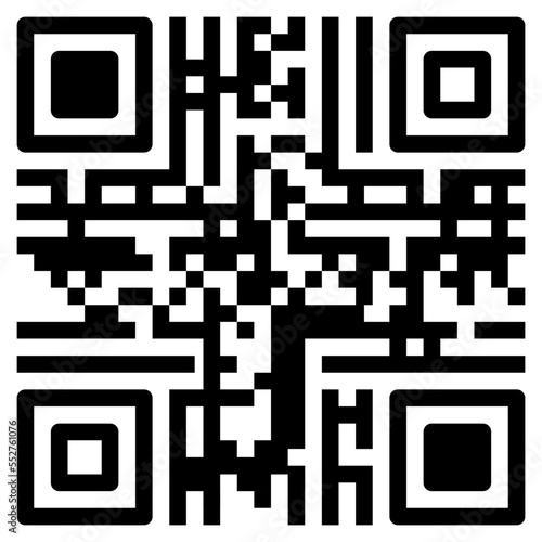 qr glyph icon