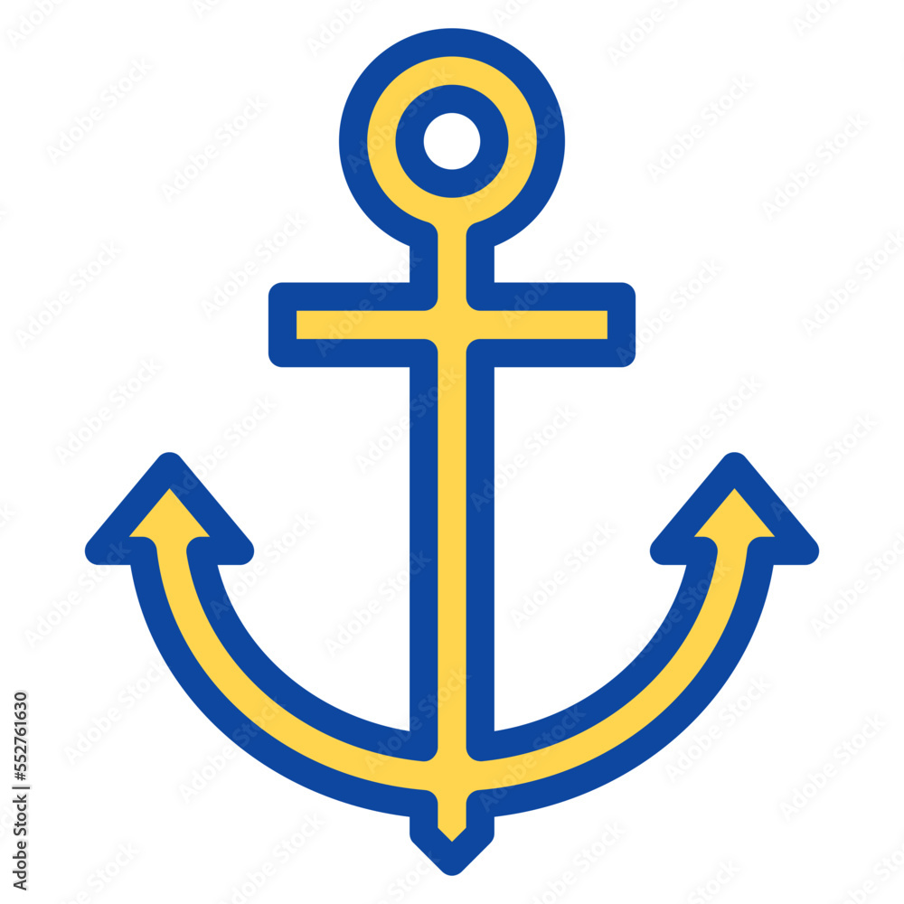 anchor two tone icon anchor two tone icon