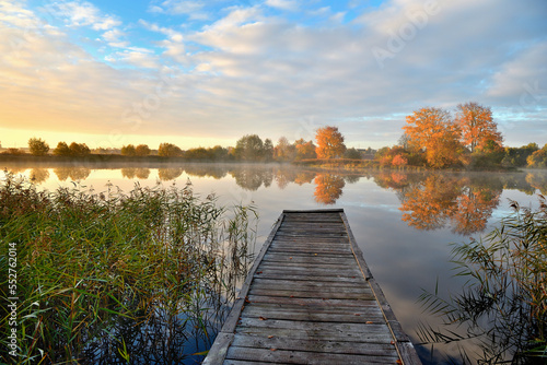 lake in autumn