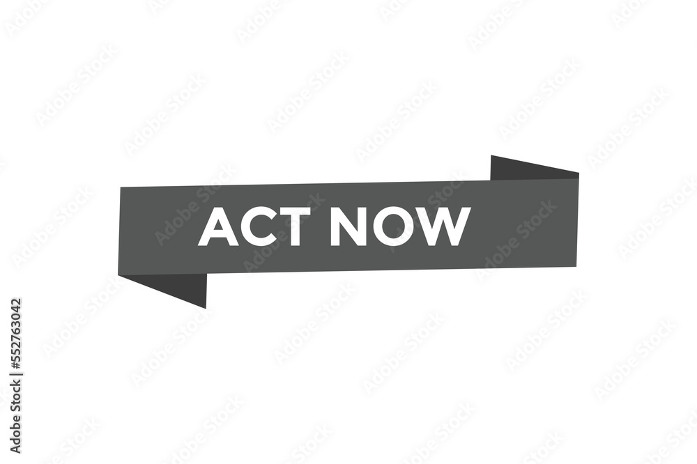 Act now button web banner template Vector Illustration
Act now button web banner template Vector Illustration
