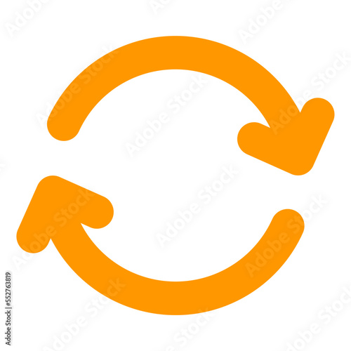 reload flat icon