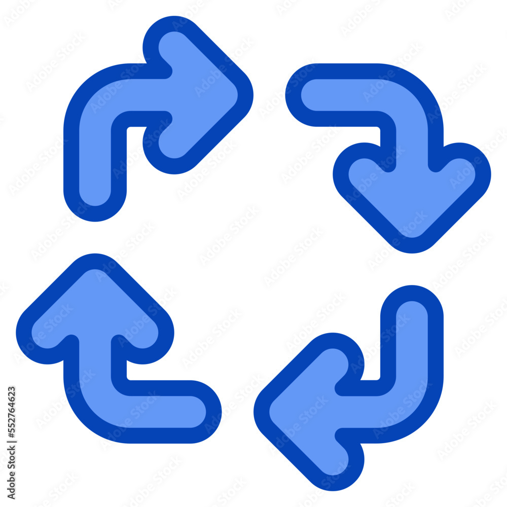 cycle blue icon cycle blue icon