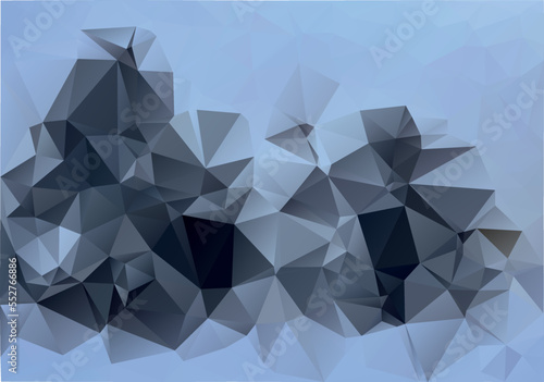Polygonal graphics, Multicolor Design Templates. Geometric Triangular Background.shape vector
