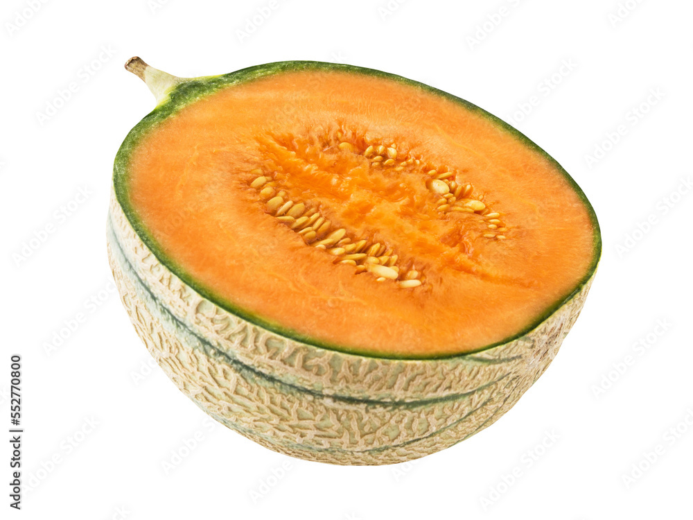 Melone Cantaloupe und Hintergrund transparent PNG cut out Melone Cantaloupe und Hintergrund transparent PNG cut out