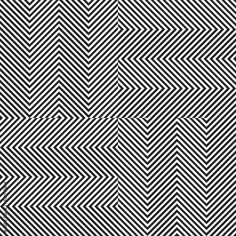 Seamless pattern with lines.Unusual poster Design .Black Vector stripes .Geometric shape. Endless textur Seamless pattern with lines.Unusual poster Design .Black Vector stripes .Geometric shape. Endless textur