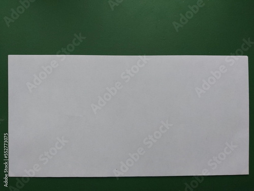 Envelope for sending letters in the post office