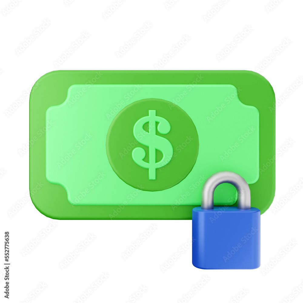 payment method money coin dollar 3d render icon illustration payment method money coin dollar 3d render icon illustration