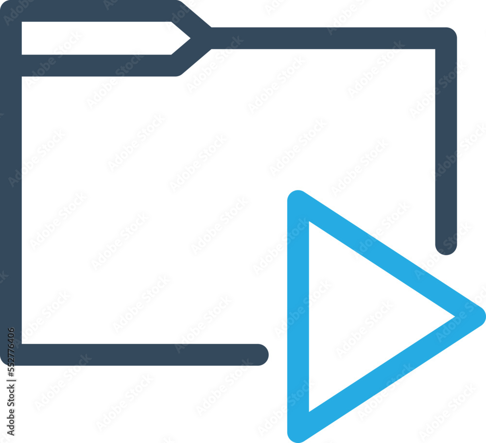 Video Folder Vector Icon
Video Folder Vector Icon