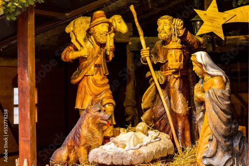 Obraz na płótnie Weihnachtsmarkt in Esslingen am Neckar w salonie