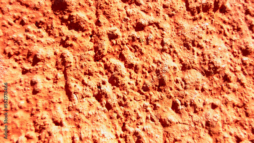 rough texture of paint applied to the wall. abstract texture. Horizontal image.