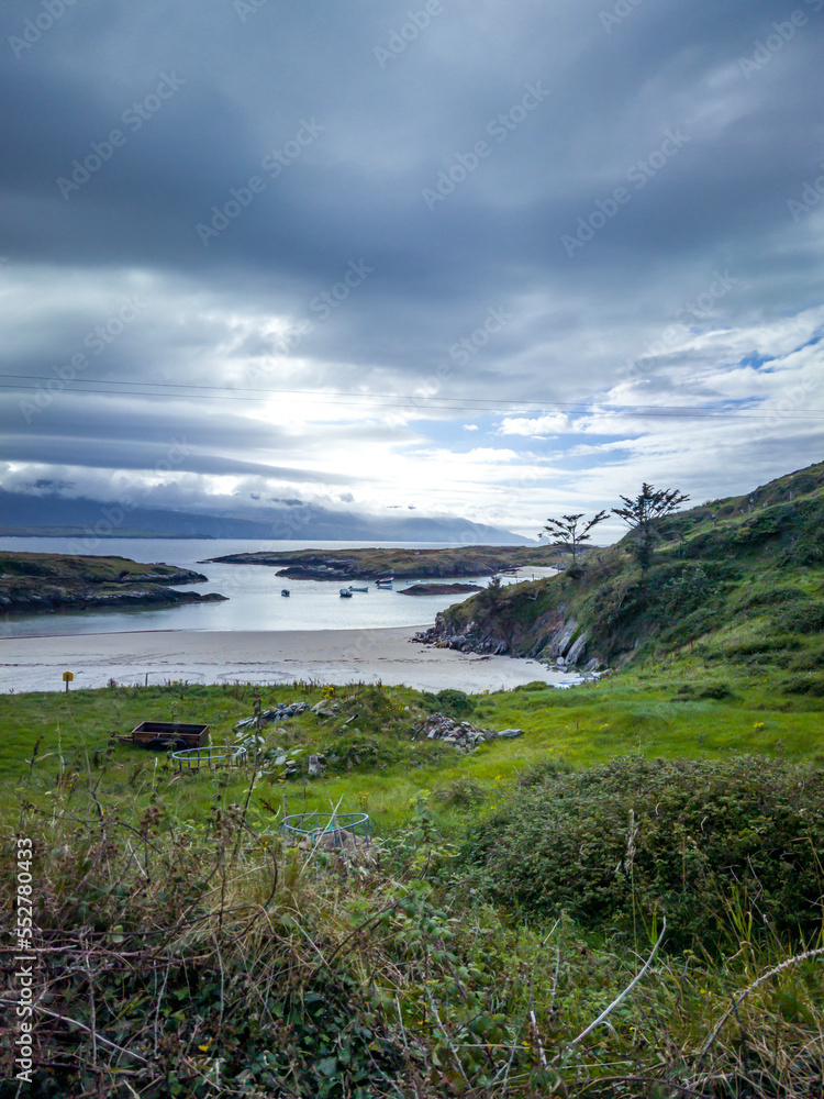 The beautiful coast at Rossbeg in Donegal - Ireland