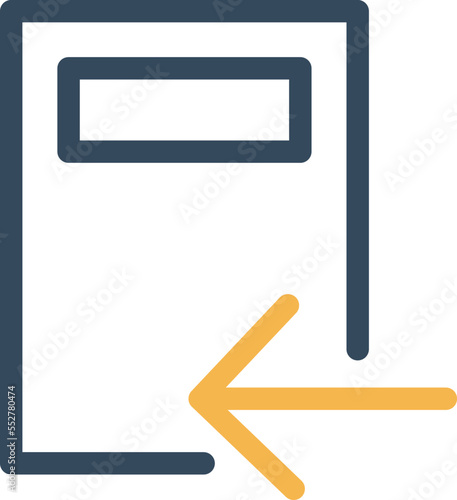 Document Forward Vector Icon
