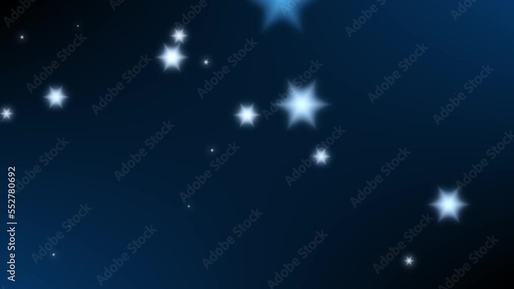 Many shiny stars falling as animated background and animated stars background in dark night of holy eve and Christmas as decorative star fall with glowing star crystals for festive holiday season Many shiny stars falling as animated background and animated stars background in dark night of holy eve and Christmas as decorative star fall with glowing star crystals for festive holiday season