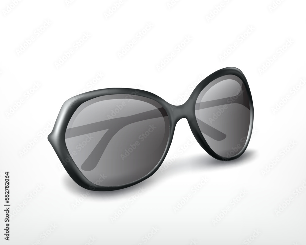Sunglasses. 3d illustration. Vector icon Sunglasses. 3d illustration. Vector icon