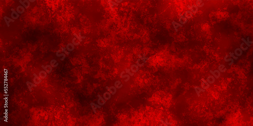 Christmas red grunge background with space for text, abstract Watercolor red grunge background painting, trendy Beautiful stylish modern red texture background with smoke, vector, illustration