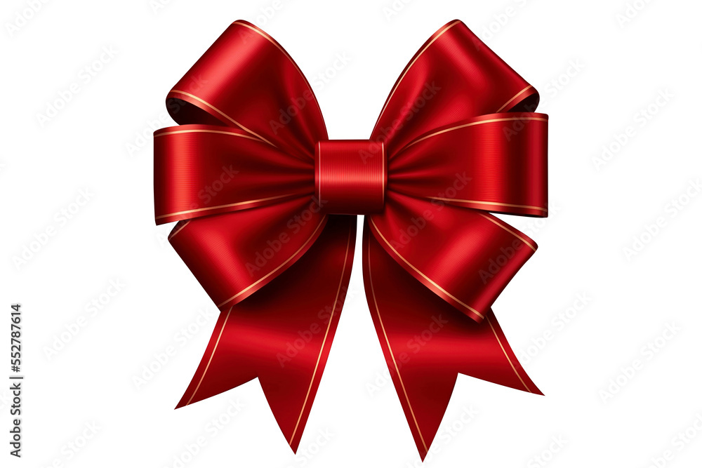 Naklejka premium bow and ribbon