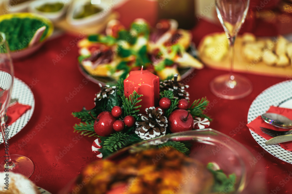 Delicious Christmas dinner Delicious Christmas dinner
