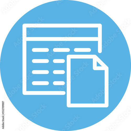 Sheet Format Vector Icon
