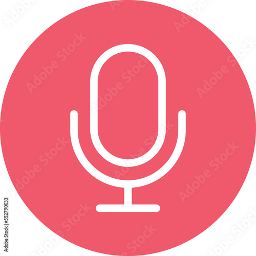 Microphone Vector Icon

