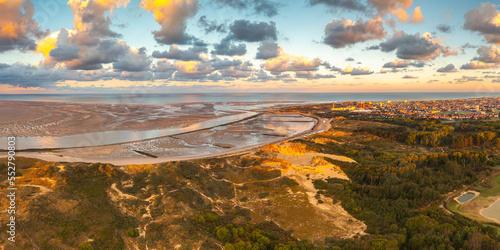 Aube sur la baie d'Authie