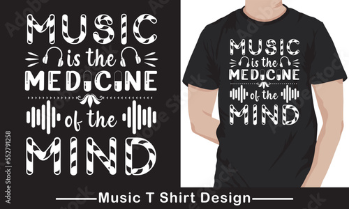 Music t-shirt design, Typography design, Guitar t-shirt, Poster, Vector, Graphic, Mug, Slogan, and other uses