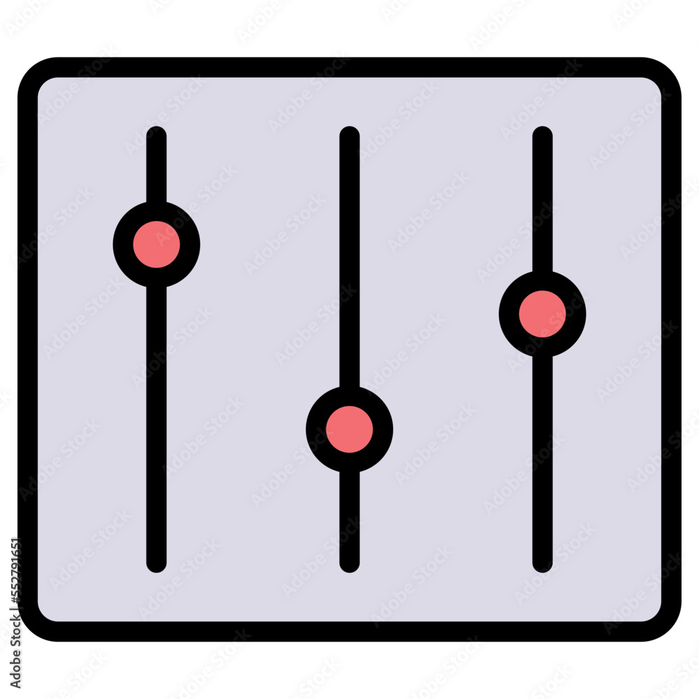 illustration of a set of buttons illustration of a set of buttons