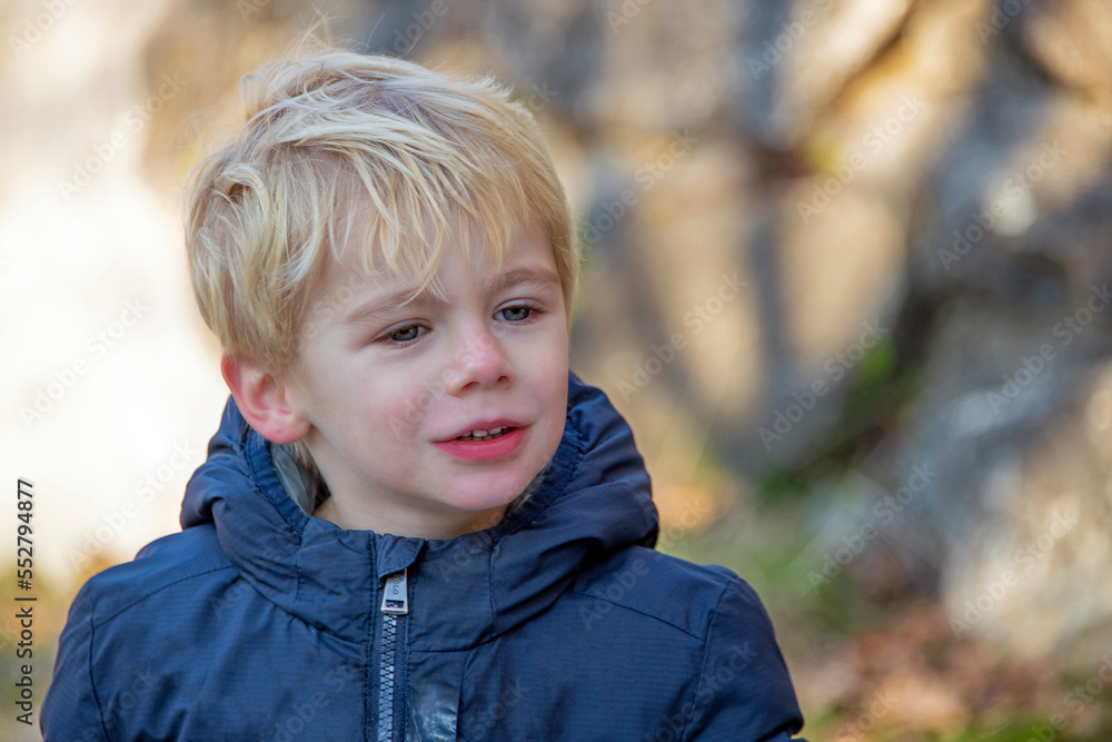 Young european boy 5 years old Young european boy 5 years old