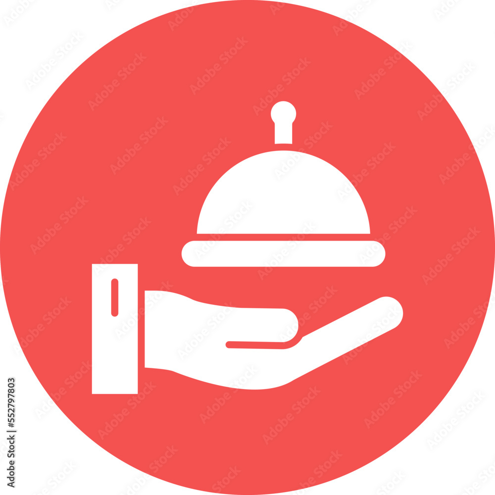 Room service Icon Style Room service Icon Style