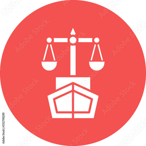 Maritime Law Icon Style