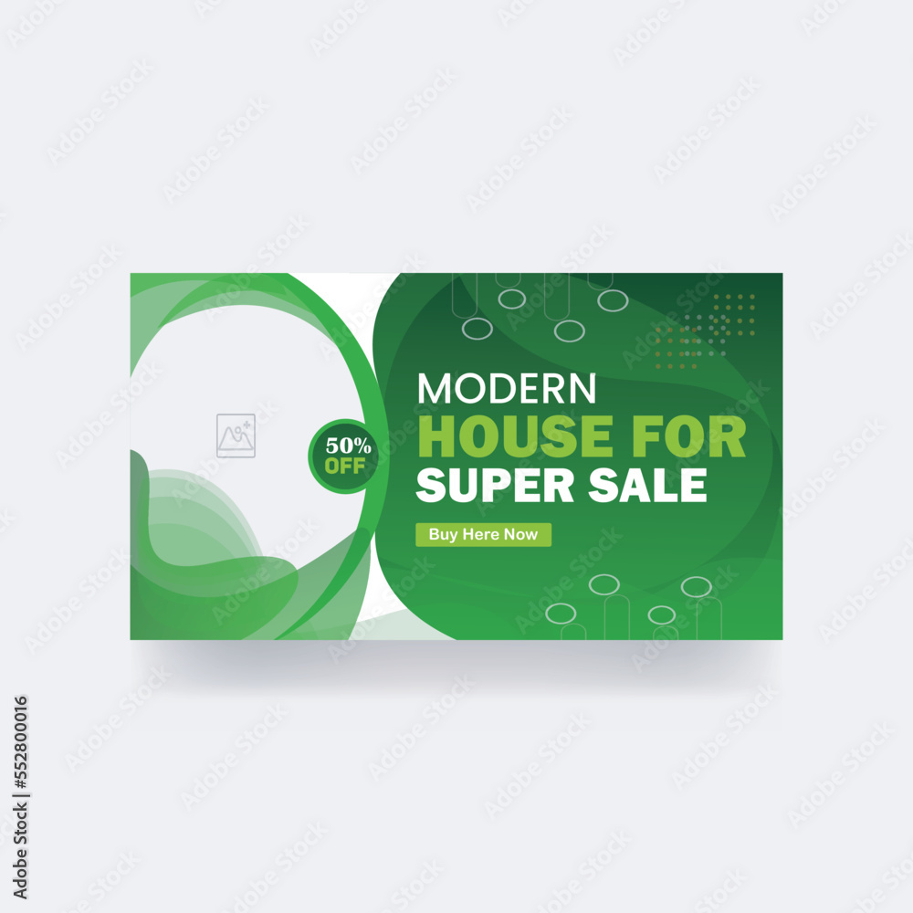 YouTube thumbnail design modern house for sale banner cover background post template YouTube thumbnail design modern house for sale banner cover background post template