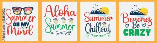 Summer svg t shirt design