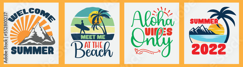 Summer svg t shirt design