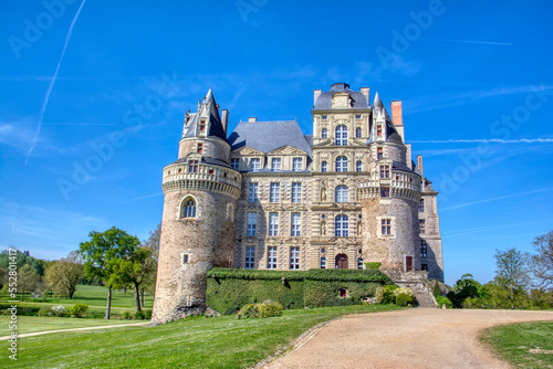  The Castle of Brissac, a renaissance castle in France.