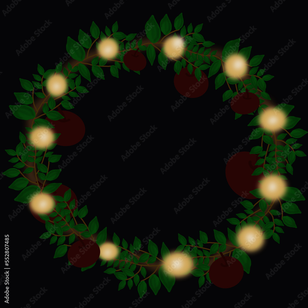 christmas frame with christmas balls christmas frame with christmas balls