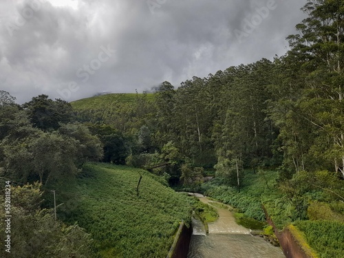 landscape in the mountains