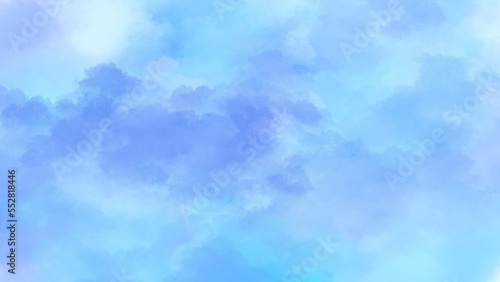 Abstract background blue texture image brush paint painting