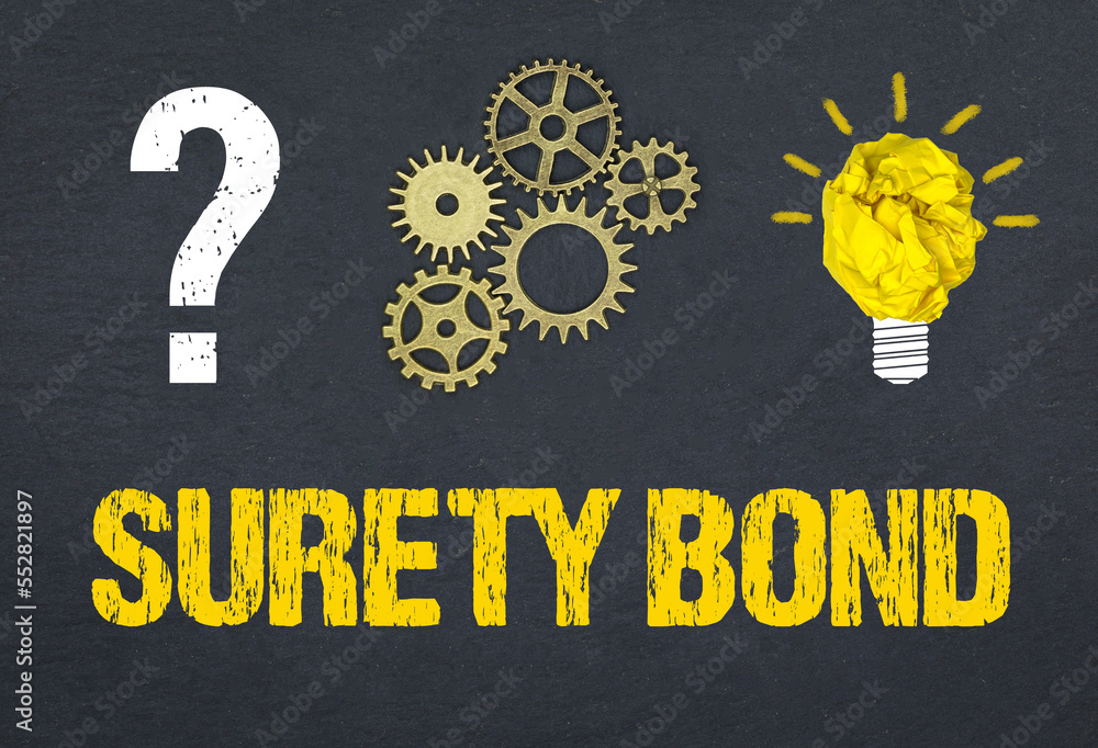 Obraz premium surety bond