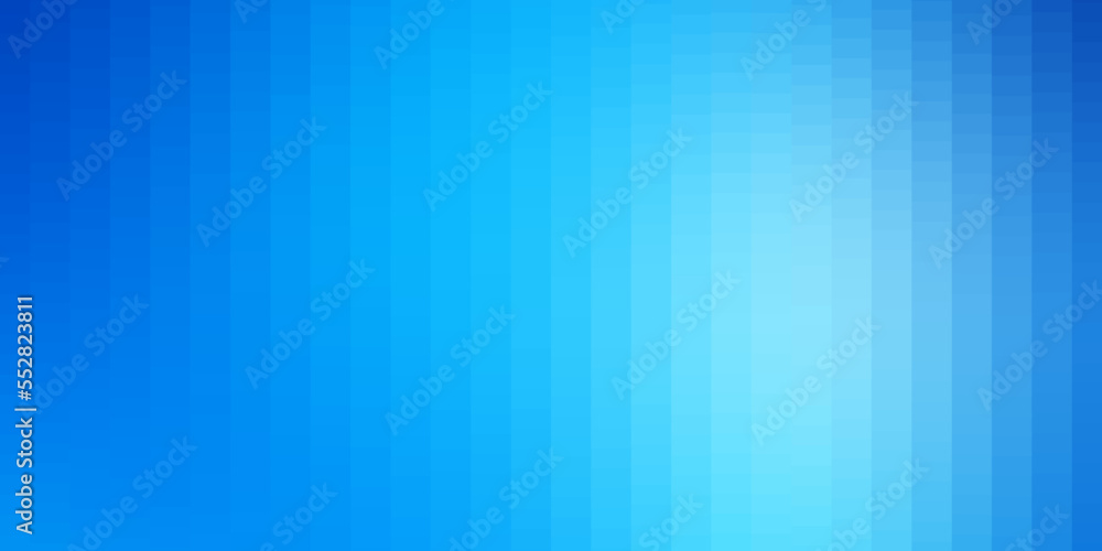 Obraz premium Light BLUE vector pattern in square style.