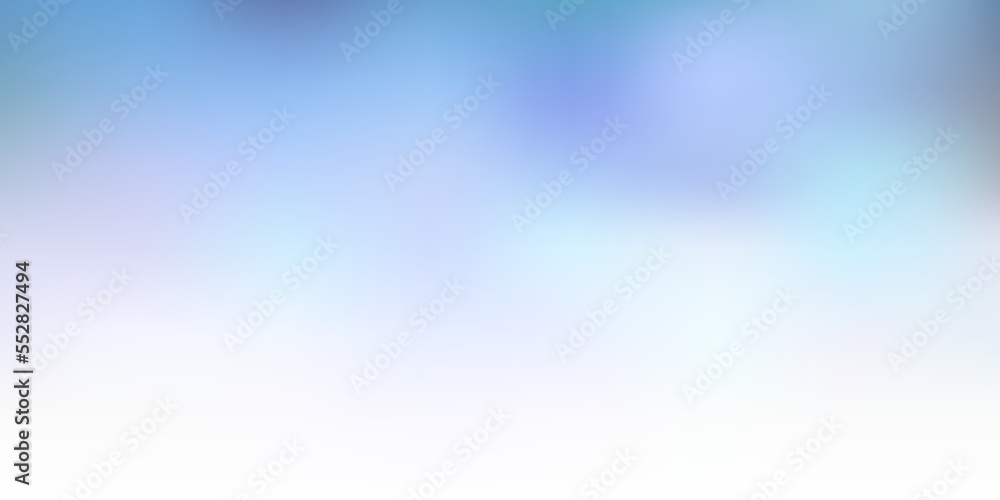 Obraz premium Light blue vector blurred template.