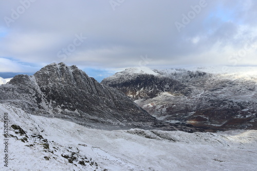 Snowdonia snowdon winter glyderau carneddau wales