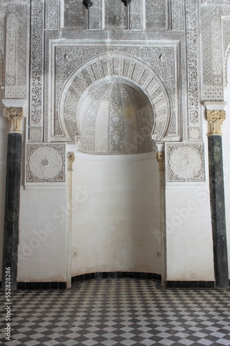 Decorations in a islamic madrasa