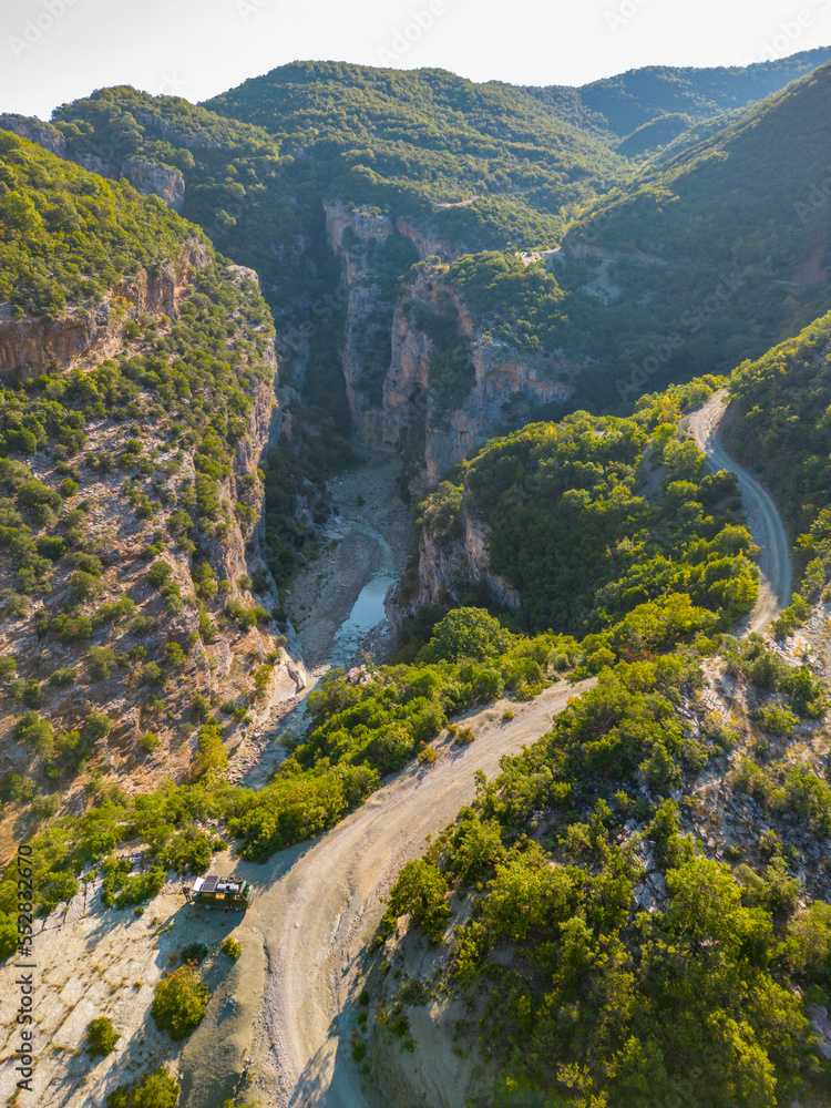 Lengarices canyon, nature treasure of Albania