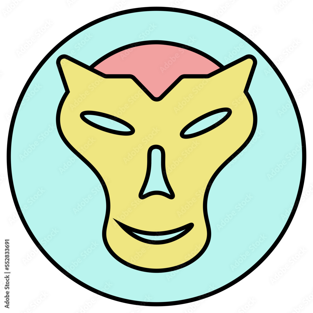 mask illustration mask illustration