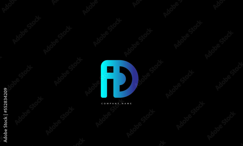 AD logo design AD logo design