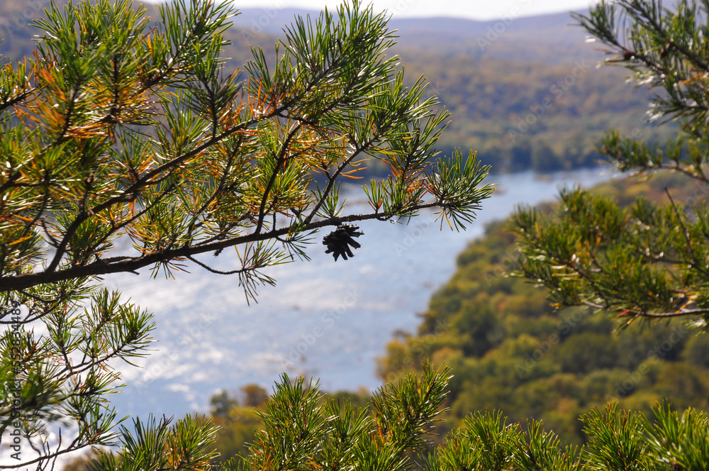 Potomac River, from Weverton Cliffs, near Harpers Ferry, West Virginia Potomac River, from Weverton Cliffs, near Harpers Ferry, West Virginia