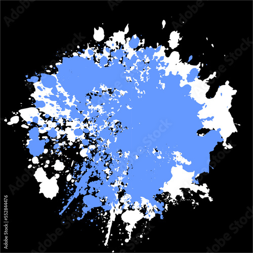 Brush themed abstract vector / illustration design, suitable for use on canvas print media such as wall hangings etc