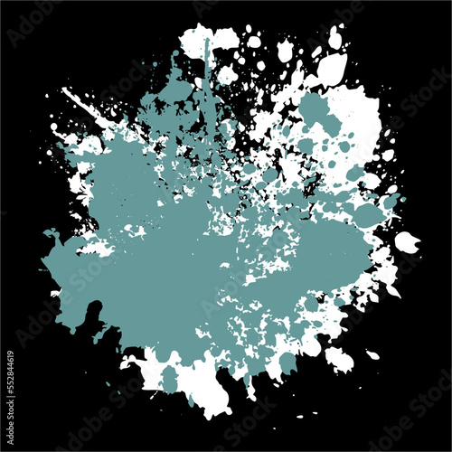 Brush themed abstract vector / illustration design, suitable for use on canvas print media such as wall hangings etc