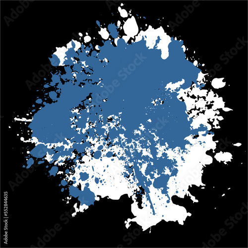 Brush themed abstract vector / illustration design, suitable for use on canvas print media such as wall hangings etc
