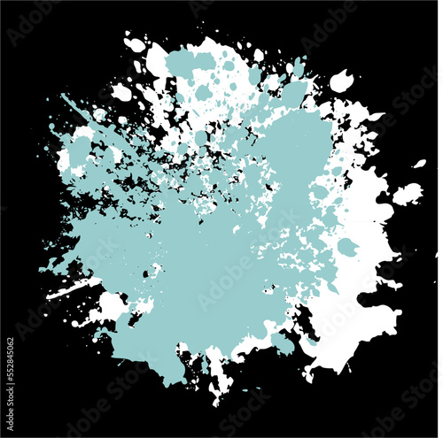 Brush themed abstract vector / illustration design, suitable for use on canvas print media such as wall hangings etc