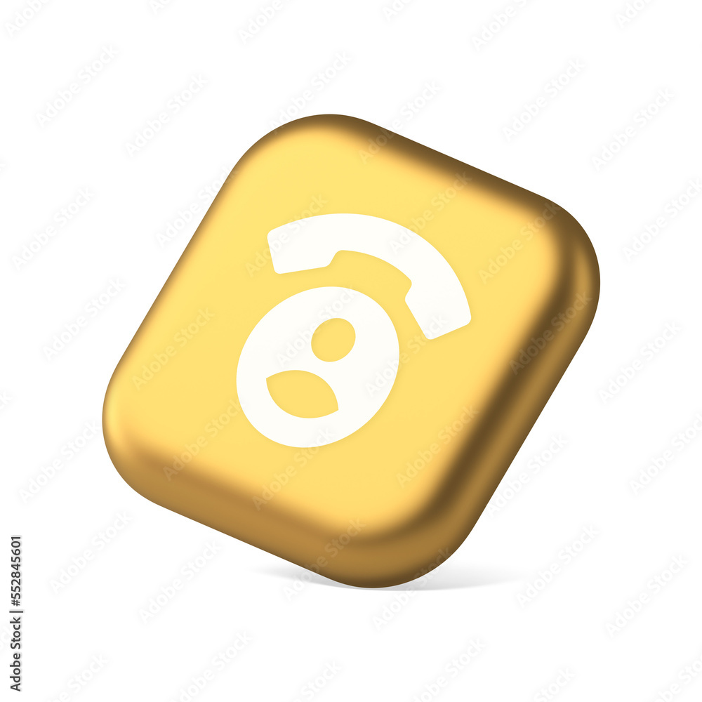 Contact phone call voice communication button dialog assistance helpline consulting 3d isometric icon Contact phone call voice communication button dialog assistance helpline consulting 3d isometric icon
